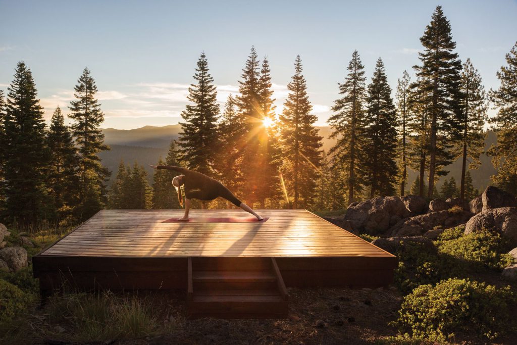 yoga on lake tahoe